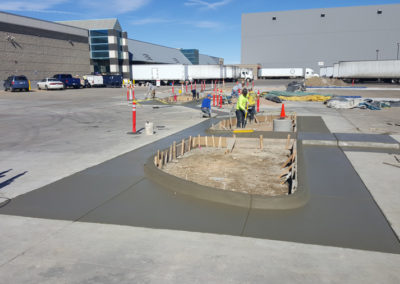 commercial concrete large project in Denver