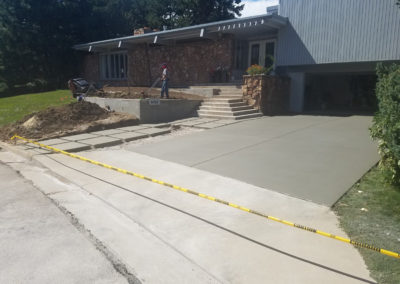 Residential Concrete Driveway Projects
